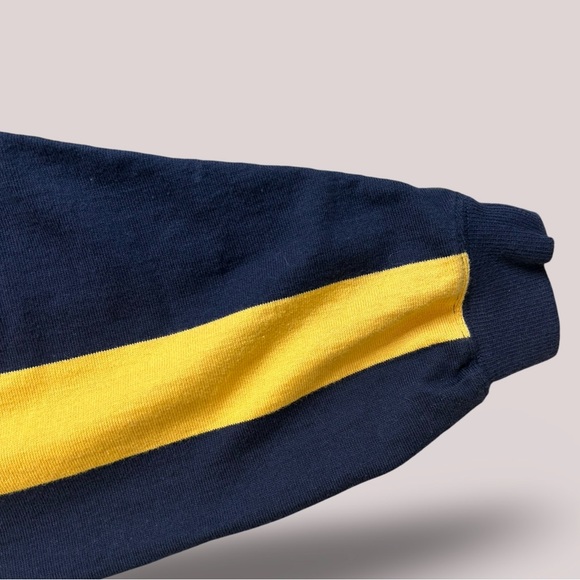 Vintage 90s Marks and Spencer Rugby Jersey Polo - UK Size 3 / Men’s Med - Picture 5 of 8